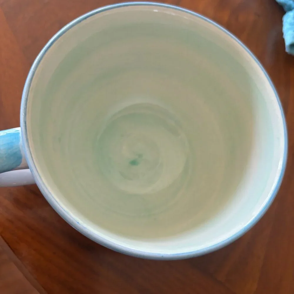 BELLA CERAMICA SEASHELL CUP & SAUCER PLATE SET. A SET OF 4. BEACH THEMED - Picture 4 of 7